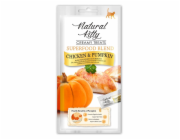 NATURAL KITTY Superfood Blend Chicken with pumpkin - pamlsek pro kočky - 4 x 12g