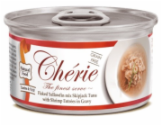 CHERIE Tuna with shrimp mix in gravy - mokré krmivo pro kočky - 80g