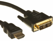 StarTech HDMI - DVI-D kabel 2m černý (HDDVIMM2M)