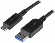 StarTech USB-A - USB-C kabel USB 1 m černý (USB31AC1M)