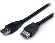 StarTech USB-A - USB-A kabel USB 2 m černý (USB3SEXT2MBK)