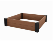 Vyvýšený záhon Keter Vista Modular Garden Bed hnědý