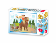 PRIME 3D PUZZLE - FARMAPARK KONÍK 48 dílků