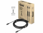 BAZAR Club3D Kabel USB 3.2 Gen2 Type-C to C Active Bi-directional (M/M) 8K60Hz, 5m - ROZBALENO