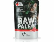 RAW PALEO Kitten Cat Beef - wet food for kittens - 100 g