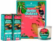 Orientana, HELLO DATE Set Jungle Beauty: 2x krém na obličej a svíčka