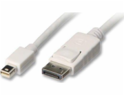 Lindy DisplayPort Mini – kabel DisplayPort 2m bílý (41057)