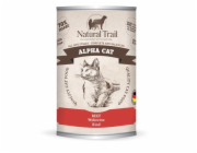 NATURAL TRAIL Alpha Cat Beef - mokré krmivo pro kočky - 400g