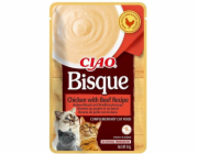 INABA Ciao Bisque Chicken with beef - cat treats - 40g