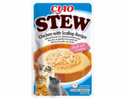 INABA Ciao Stew Chicken & Scallop - cat treats - 40g