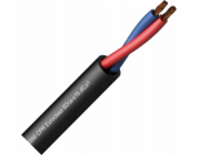 PROCAB CLS215-B2CA/3 – Reproduktorový kabel - 2 x 1,5 mm2 - 16 AWG - EN50399 CPR Euroclass B2ca-s1b d0 a1 100 m dřevěný kotouč