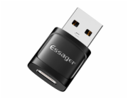 Adaptér OTG USB-C samice na USB 3.0 samec Essager (černý)