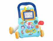 Huanger Interactive educational baby walker blue HE0810 dětské chodítko