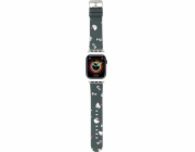 Hello Kitty Vzor hlavičky a mašle Hello Kitty - Řemínek Apple Watch 38/40/41 mm (černý)