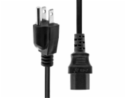 ProXtend napájecí kabel US to C13 2M Black