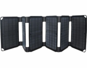 4smarts solární nabíječka 4smarts solární panel VoltSolar 40W USB-A / USB-C / DC černá 458759