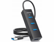 UNITEK Y-3089V01 rozbočovač rozhraní USB 3.2 Gen 1 (3.1 Gen 1) Type-A 5000 Mbit/s Černá