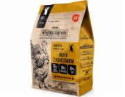 WIEJSKA ZAGRODA Kitten Turkey with chicken - suché krmivo pro kočky - 400g