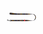 Waudog nylon dog leash, pattern "NASA21", width 20 mm, length 122 cm.