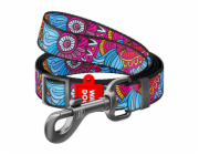 Waudog nylon dog leash, "Summer" pattern, 25 mm wide, length 152-183 cm