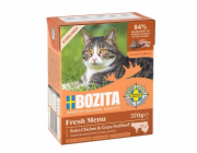 BOZITA Fresh Menu Sterilised Extra Chicken with beef - mokré krmivo pro kočky - 370g