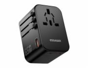 Travel wall charger, Essager, ECT65-LT01-Z, 65W (black)