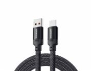 USB to USB-C cable, Essager, EXCT-YS01-P, 100W, 1m (black)