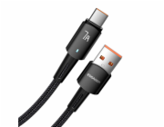 USB-A to USB-C cable, Essager, EXC7A-CGB01-P, 100W, 0.5m (black)