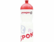 Sponser BIDON SponSer Net Transparent White / Red 750 ML (NOVINKA)