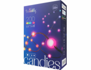 Twinkly Candies LED osvětlení pro vánoční stromek TWKP200RGB-G 6 m 200 světýlek