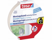 tesa Powerbond Montageband Transparent 5m 19mm