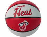 Wilson  Team Retro Miami Heat Mini míč WTB3200XBMIA Red 3