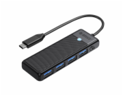 Orico Hub 4in1 USB A3.0x4 (black)