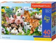 Castorland Puzzle 40 maxi - Farm Friends CASTOR