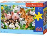 Castorland Puzzle 60 Farm Friends CASTOR