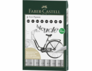 Faber-Castell Ecco Pigment Fineline 8 ks v pouzdře FABER CASTELL