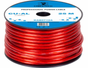 Cabletech Kabel do auta 12Ga OD4,5mm CU+AL 25m