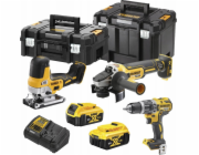 Sada elektrického nářadí Dewalt  COMBO SET 18V DCK329P2T (DCD796+DCG405+DCS335) 2x5,0Ah