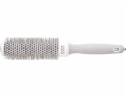 Olivia Garden  Expert Blowout Speed Wavy Bistles kartáč na sušení a styling vlasů Bílý/Šedý 35 mm