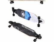 Nils Extreme LONGBOARD SKULL WOOD SKATE Skateboard NILS EXTREME