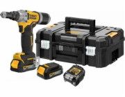 Dewalt AKUMULÁTOROVÝ NÝTOVAČ 20KN 30MM XR 18V 2*1,7AH (1 ks)