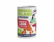 ANIMAL ISLAND Everyday Turkey and lamb - vlhké krmivo pro psy - 400g