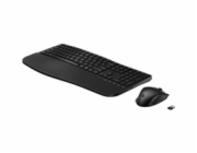 HP 680 Comfort Dual-Mode Keyboard and Mouse Combo - bezdrátový set ergonomické klávesnice a myši