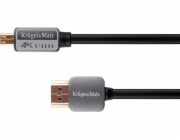 Kruger&Matz HDMI - HDMI kabel 3m černý (KM0328)