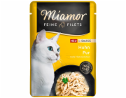 MIAMOR Feine Filets Chicken in sauce - mokré krmivo pro kočky - 100g