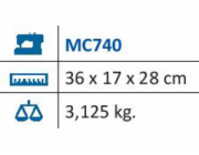 Jata SELECCION MC740 Šicí stroj