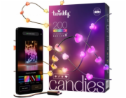 Twinkly Candies LED osvětlení pro vánoční stromek TWKH200RGB-G 6 m 200 světýlek