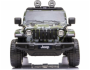 Vozidlo na baterie Lean Cars Jeep Wrangler Rubicon DK-JWR555 Moro