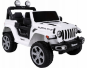 Vozidlo na baterie Lean Cars FT-938 White 4x4