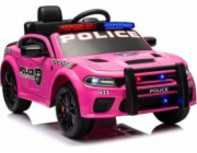 Lean Cars Battery Car Dodge Charger Police Pink